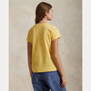 COTTON JERSEY V-NECK TEE 