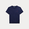COTTON-BLEND SHORT-SLEEVE SWEATER