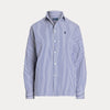 RELAXED FIT STRIPED COTTON SHIRT 