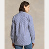 RELAXED FIT STRIPED COTTON SHIRT 
