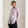 STRETCH SLIM FIT STRIPED OXFORD SHIRT 