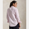 STRETCH SLIM FIT STRIPED OXFORD SHIRT 