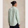 STRETCH SLIM FIT STRIPED OXFORD SHIRT 