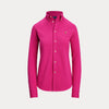 SLIM FIT KNIT COTTON OXFORD SHIRT 