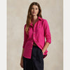 SLIM FIT KNIT COTTON OXFORD SHIRT 