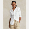 SLIM FIT KNIT COTTON OXFORD SHIRT 