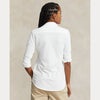 SLIM FIT KNIT COTTON OXFORD SHIRT 