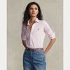 SLIM FIT KNIT COTTON OXFORD SHIRT 
