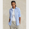 SLIM FIT KNIT COTTON OXFORD SHIRT 