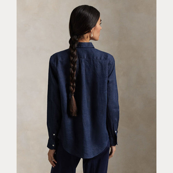 CLASSIC FIT LINEN SHIRT 