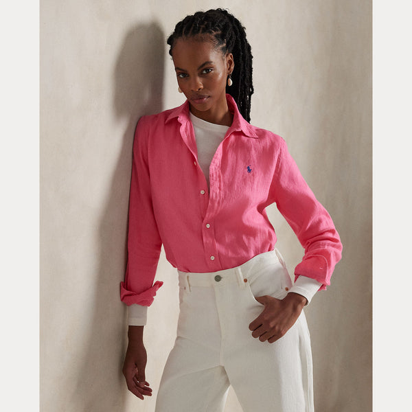 CLASSIC FIT LINEN SHIRT 