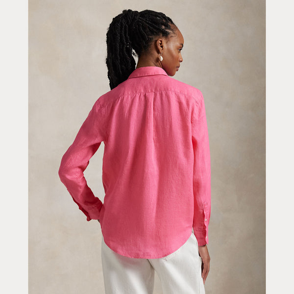 CLASSIC FIT LINEN SHIRT 