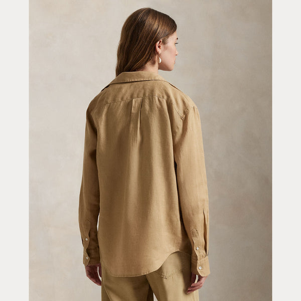 CLASSIC FIT LINEN SHIRT 