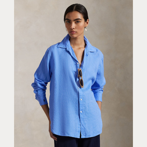 CLASSIC FIT LINEN SHIRT 