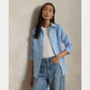 CLASSIC FIT STRIPED LINEN SHIRT 