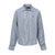 WIDE CROPPED GINGHAM LINEN SHIRT 