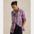 CLASSIC FIT PLAID LINEN SHIRT 