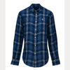 CLASSIC FIT PLAID LINEN SHIRT 