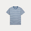 CLASSIC FIT STRIPED SOFT COTTON T-SHIRT 