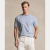 CLASSIC FIT STRIPED SOFT COTTON T-SHIRT 
