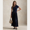 POLO SWEATER-BODICE DRESS 