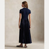POLO SWEATER-BODICE DRESS 