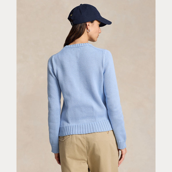FLAG COTTON CREWNECK SWEATER 