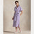 BELTED STRIPED COTTON SHIRTDRESS 