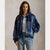 PATCHWORK COTTON-LINEN WINDBREAKER 