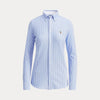 STRIPED KNIT OXFORD SHIRT 