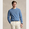 TEXTURED COTTON CREWNECK SWEATER 