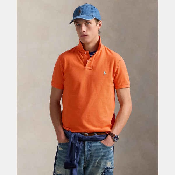CUSTOM SLIM FIT MESH POLO SHIRT 