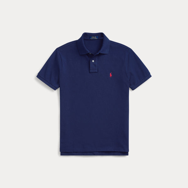CUSTOM SLIM FIT MESH POLO SHIRT 