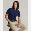 CUSTOM SLIM FIT MESH POLO SHIRT 