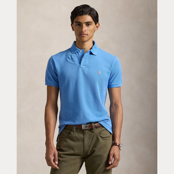 CUSTOM SLIM FIT MESH POLO SHIRT 