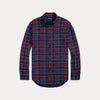 CUSTOM FIT PLAID DOUBLE-FACED SHIRT 