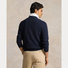 TEXTURED COTTON CREWNECK SWEATER 