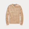 CABLE-KNIT COTTON SWEATER 