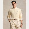 CABLE-KNIT COTTON SWEATER 