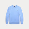 SLIM FIT TEXTURED COTTON SWEATER
