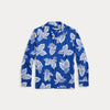 CLASSIC FIT MONSTERA-PRINT OXFORD SHIRT 