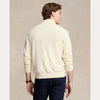 MESH-KNIT COTTON QUARTER-ZIP SWEATER 